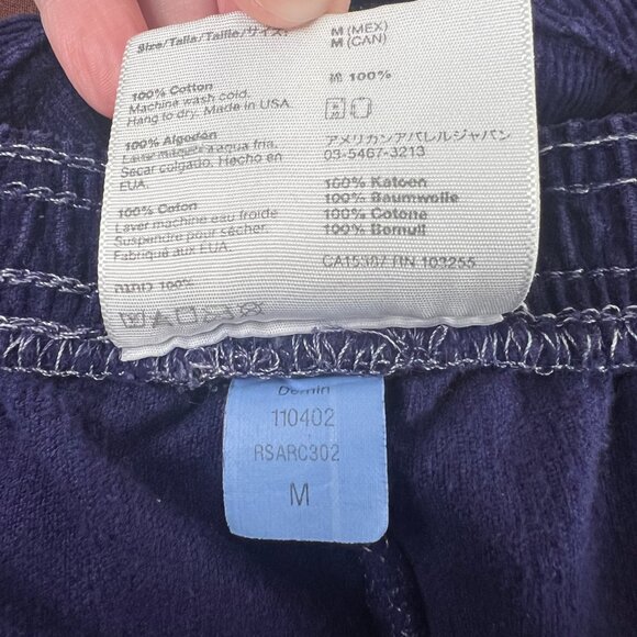 Vintage Corduroy American Apparel Hot Shorts Micro Mini Sexy Disco Booty 90s Y2K - Picture 3 of 5